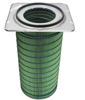 Gas Turbine Cartridge Filters green